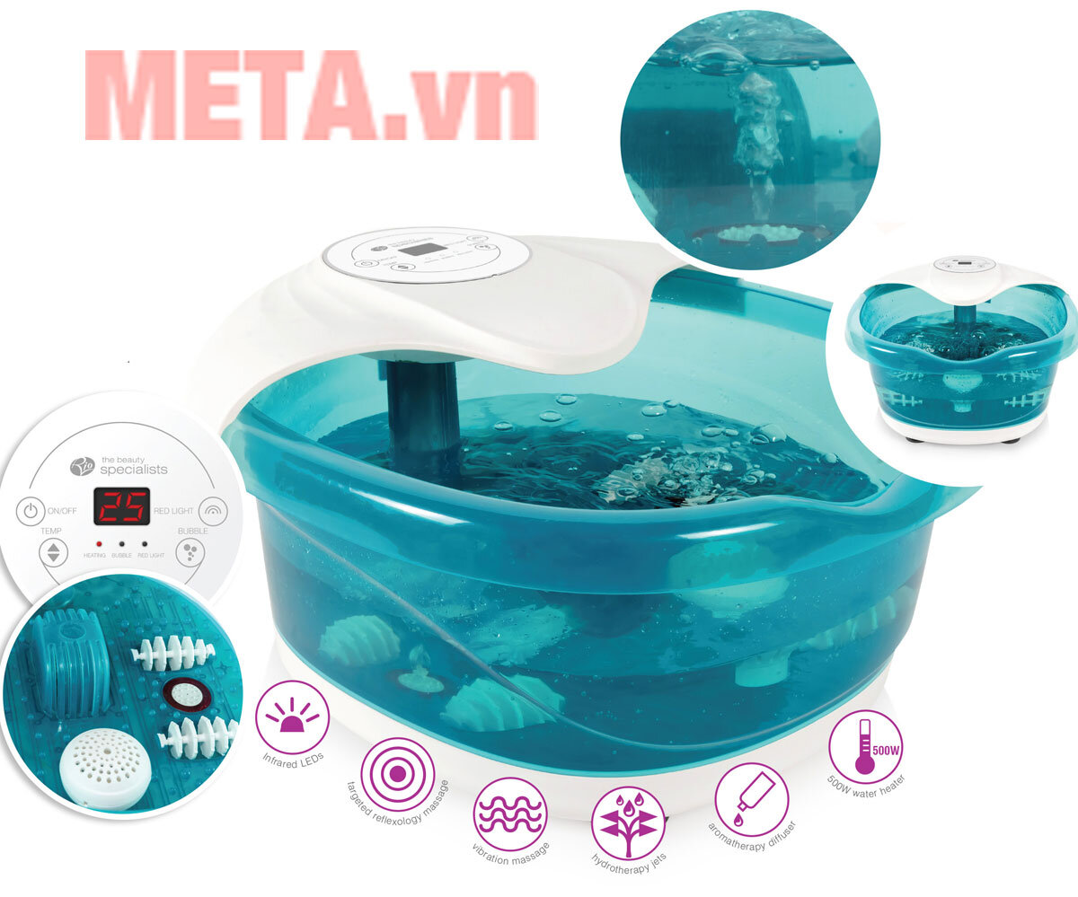 Bồn ngâm chân massage đa năng Rio FTBH5