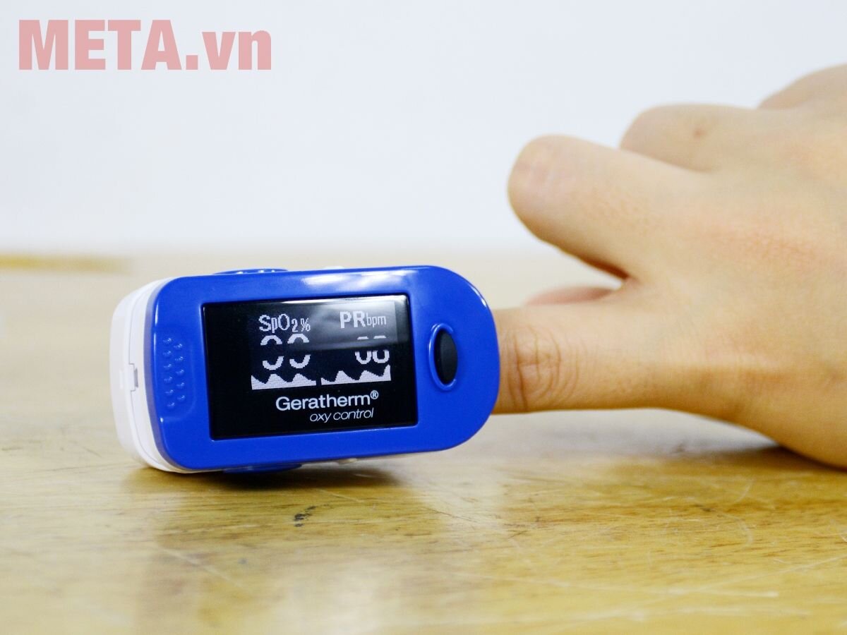 Máy đo nồng độ oxy trong máu Geratherm GT-300C203 Máy đo nồng độ oxy trong máu Geratherm GT-300C203