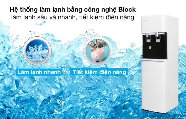 Cây nước nóng lạnh Kangaroo KG49A3 công suất 600W
