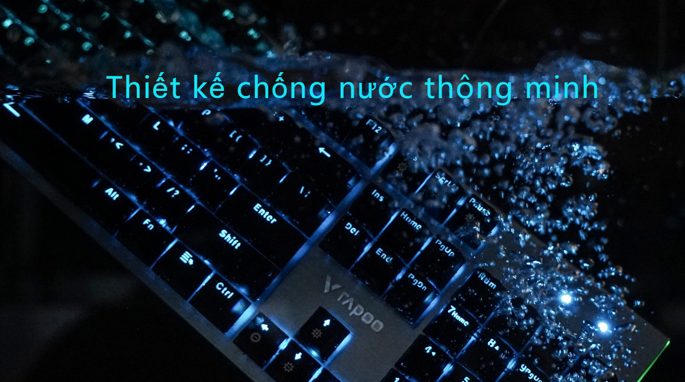 Bàn phím quang cơ gaming có dây Rapoo V530 3