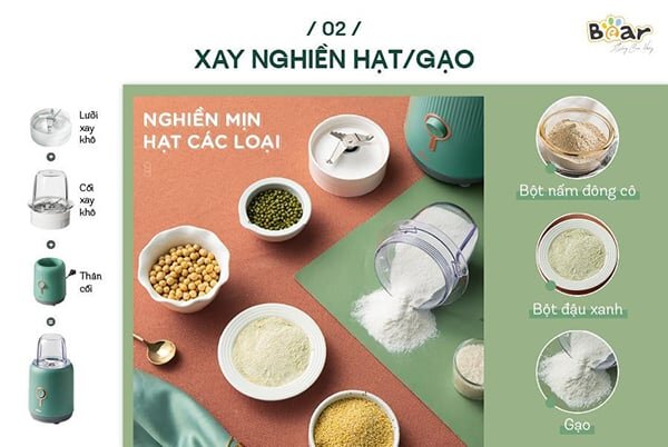 Máy xay ăn dặm cho bé
