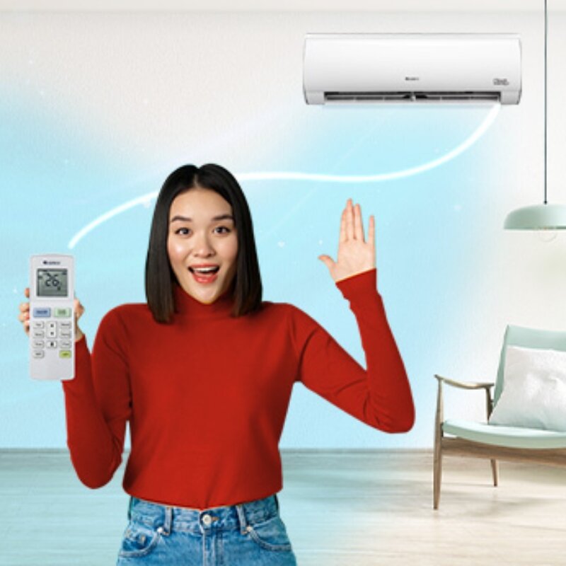 Điều hòa Gree 18000 BTU 1 chiều Inverter GWC18FD-K6D9A1W lọc không khí