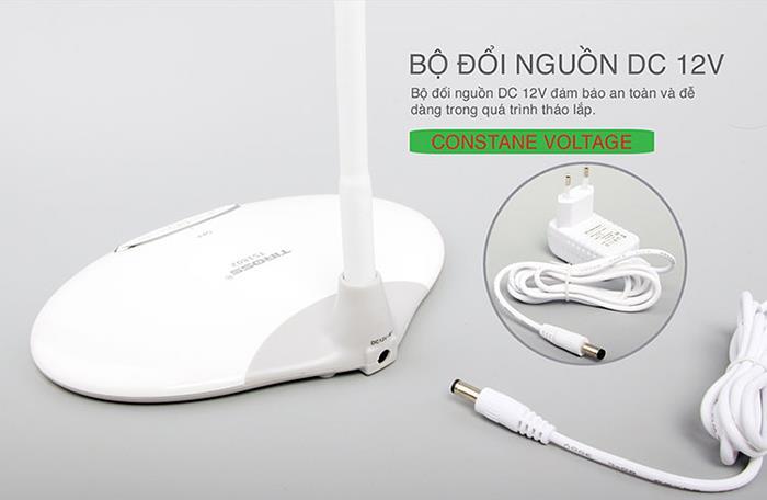 Đèn bàn cảm ứng 3 màu ánh sáng Tiross TS1802 màu sữa Đèn bàn cảm ứng 3 màu ánh sáng Tiross TS1802 màu sữa