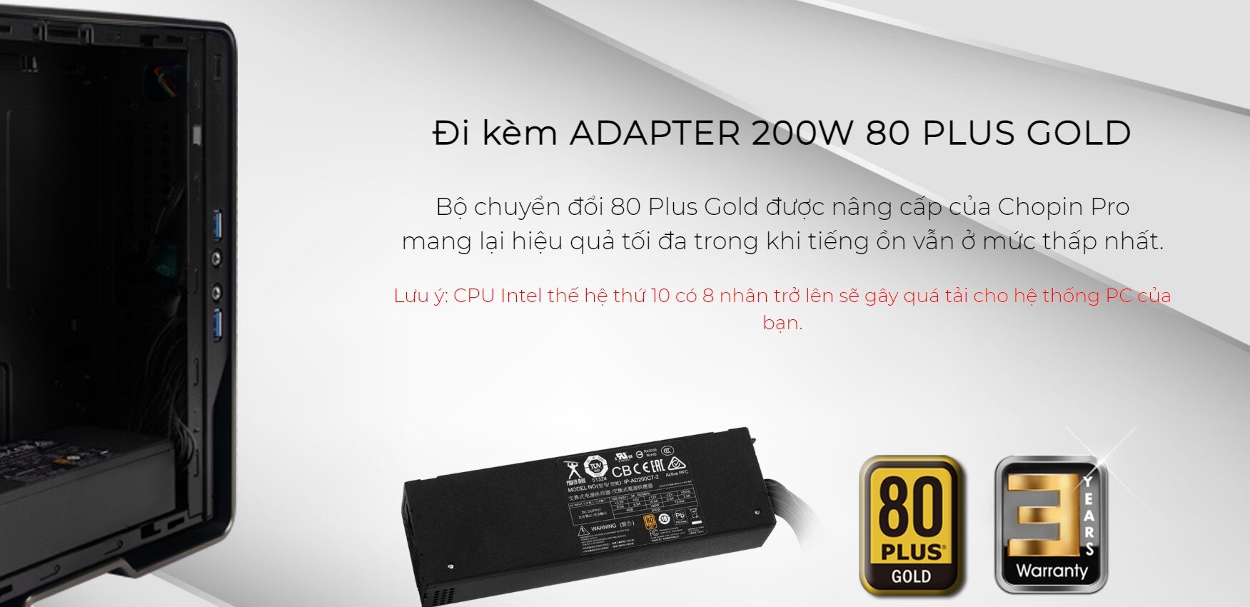 Vỏ Case Inwin Chopin Pro (Mini Tower)