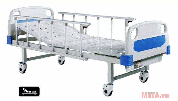 Giường bệnh nhân 1 tay quay Lucass GB-1 Giường bệnh nhân 1 tay quay Lucass GB-1