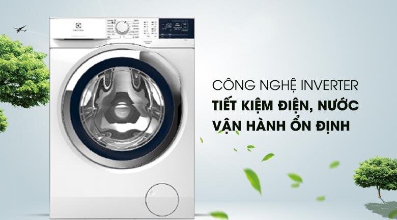 Máy giặt 10Kg Inverter Electrolux EWF1024BDWA