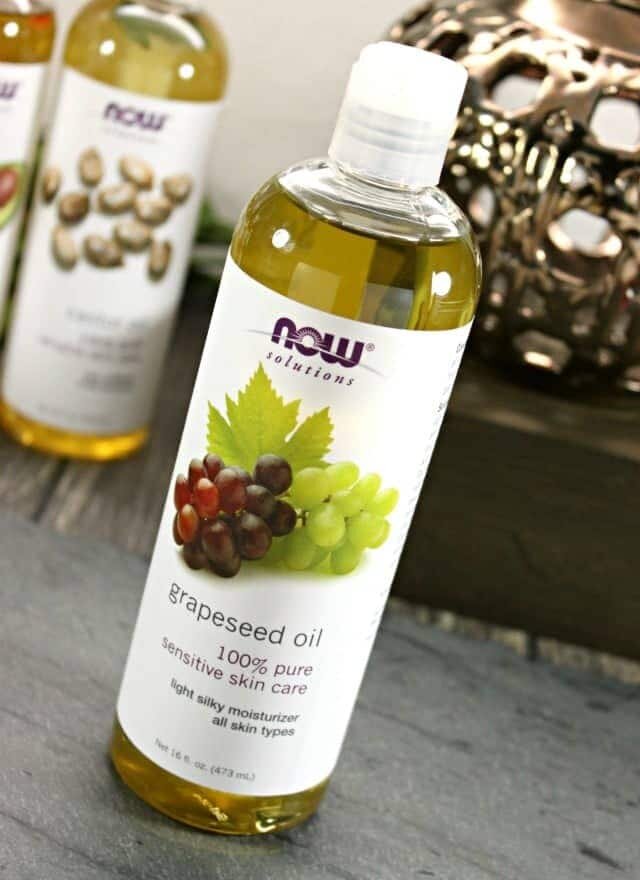 Now Grapeseed Oil 100% Pure Sensitive Skin Care 473ml