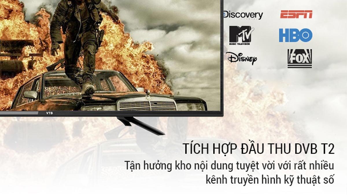 Đầu thu DVB T2 hỗ trợ kho nội dung giải trí phong phú và hấp dẫn
