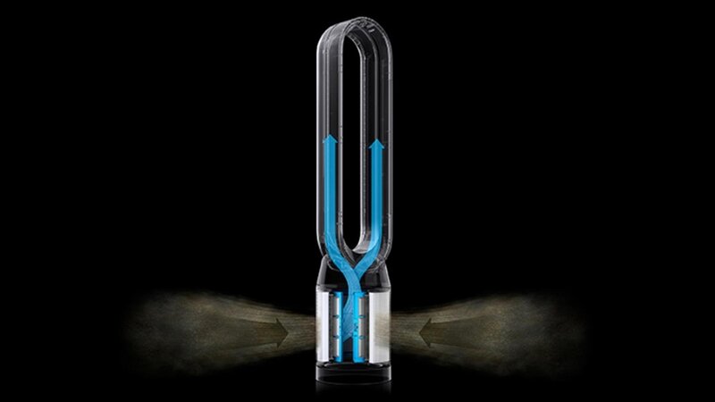 Máy lọc không khí Dyson Purifier Cool TP07 tạo luồng gió mạnh mẽ