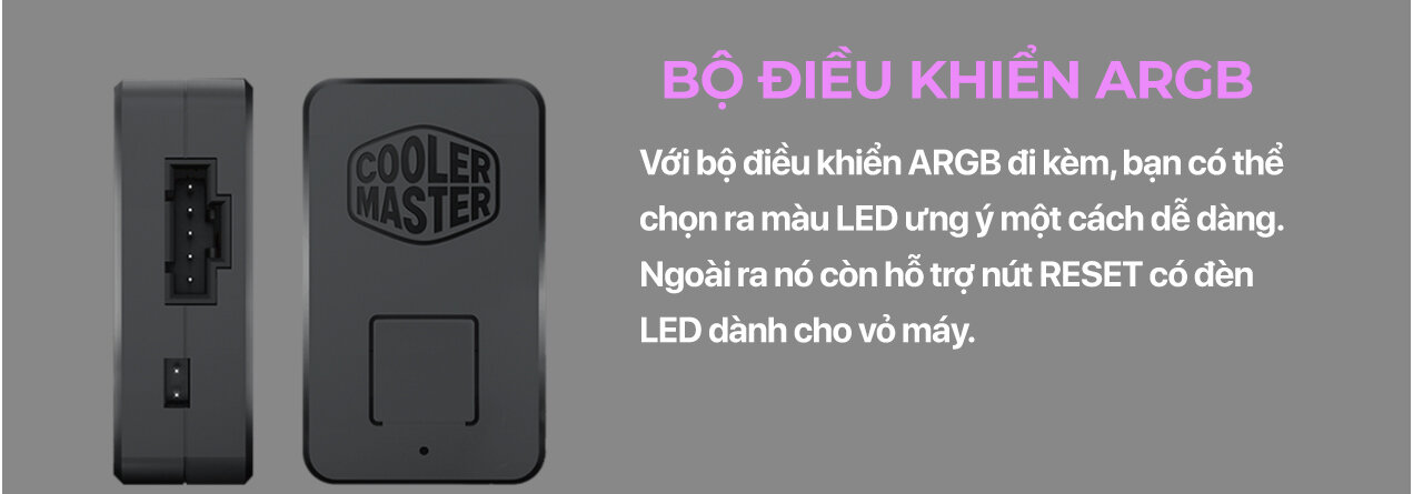 Fan Case CoolerMaster SickleFlow 120 ARGB 3 in1