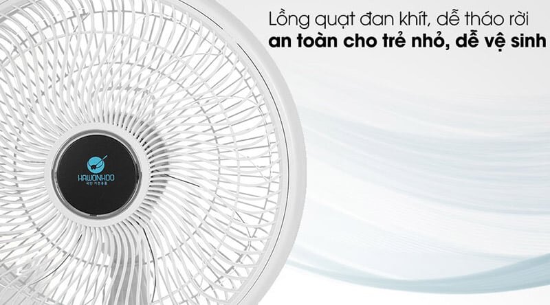 Lồng quạt an toàn Quạt đứng Hawonkoo