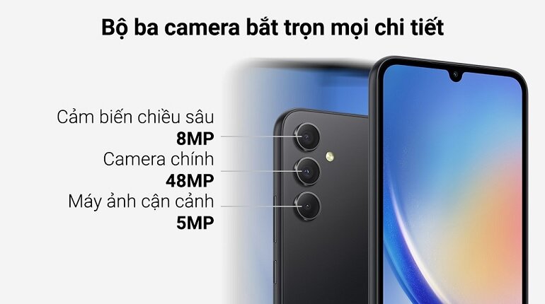 Điện thoại Samsung Galaxy A34 8GB/128GB