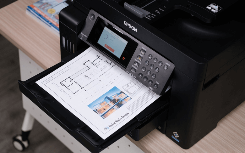 Máy in Epson Ecotank L15150 hỗ trợ gửi fax nhanh chóng