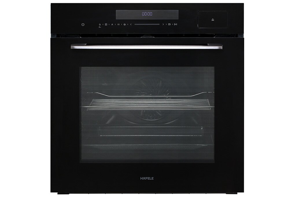 Bảng điều khiển của lò nướng Hafele HSO-8T72A được thiết kế dạng cảm ứng hiện đại, siêu nhạy