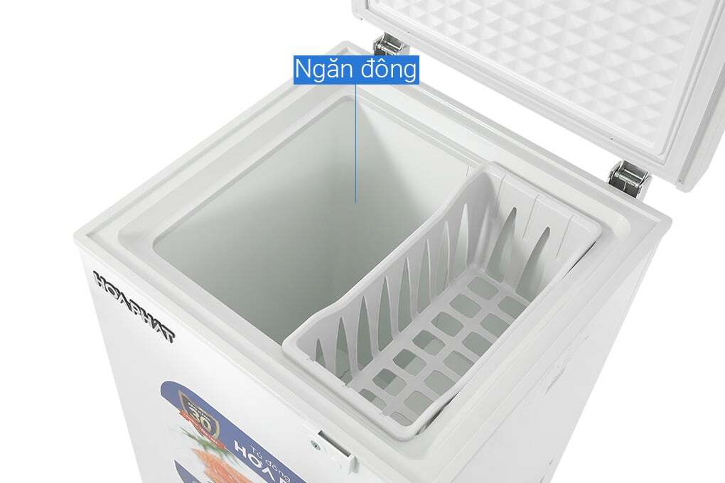 Lòng tủ phẳng, dày, giữ nhiệt tốt Hòa Phát HPF AD6107