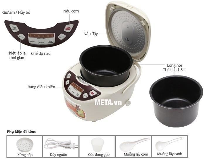 Nồi cơm điện Supor CFXB50FC11VN-75