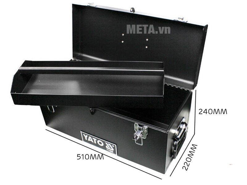 Hộp đựng đồ nghề bằng sắt, sơn tĩnh điện Yato YT-0886