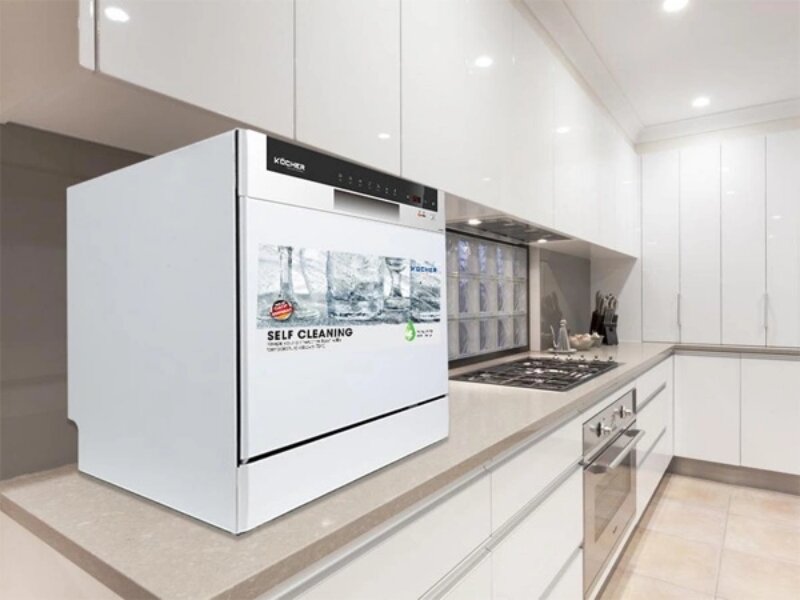 Máy rửa bát độc lập 8 bộ Kocher KDEU8838
