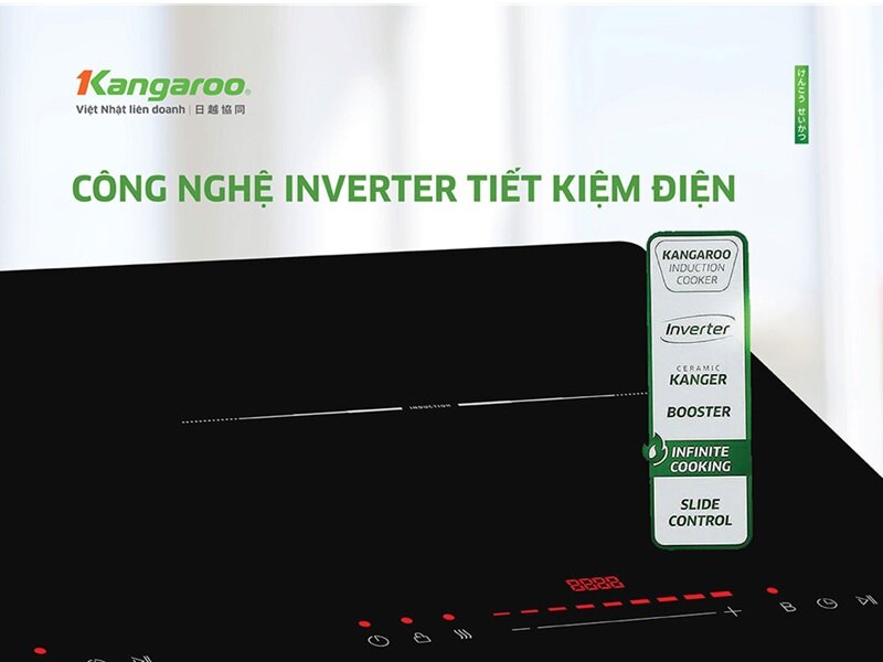 Bếp từ đôi Kangaroo KGIC44D1T