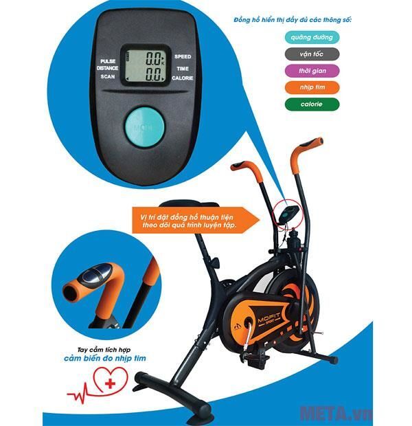 Top 10 xe đạp mofit sport hot nhất 2 Xe đạp tập thể dục Mofit MO2060 (MO-2060)
