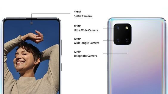 camera Samsung Galaxy Note 10 Lite