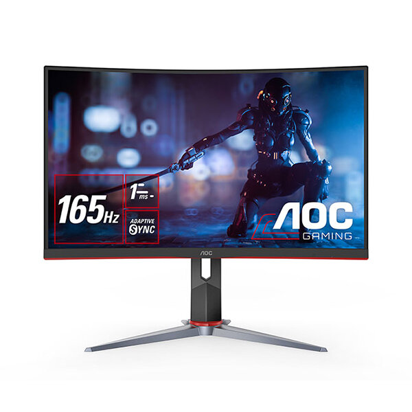 Màn hình AOC C24G2 (Màn gaming, cong/ 23.6Inch/ Full HD/ 1ms/ 165Hz/ 250cd/m2/ VA)