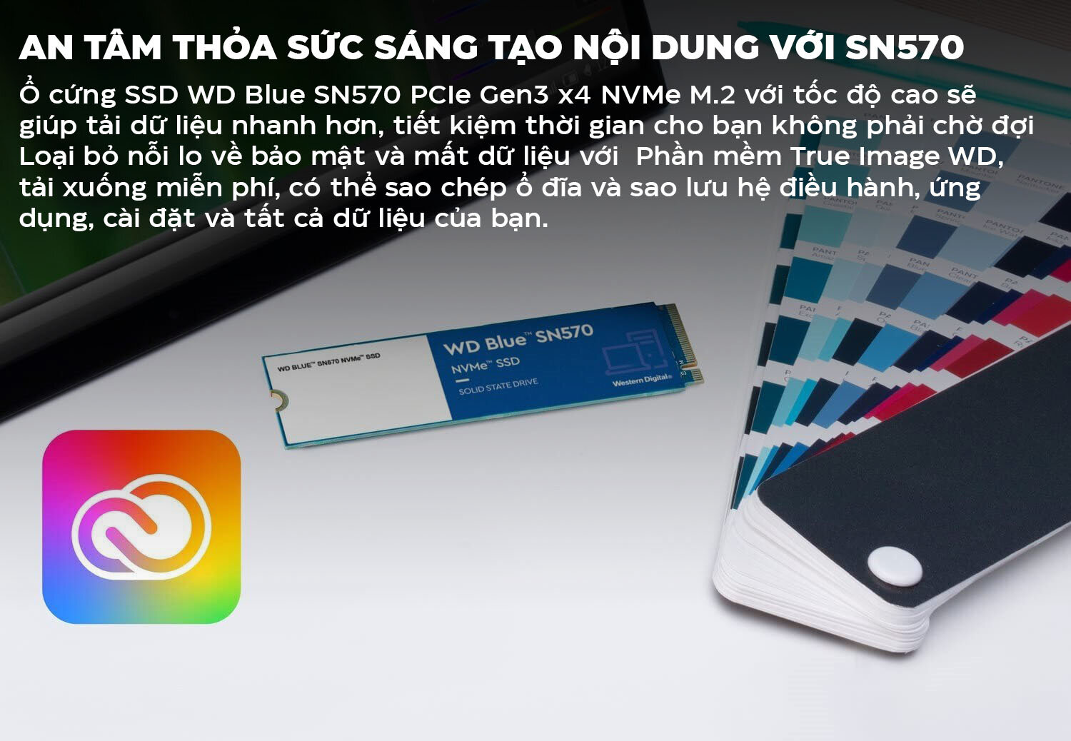 Ổ cứng SSD WD SN570 Blue