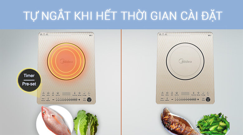 Bếp từ Midea MI-T2114DD Bếp từ Midea MI-T2114DD