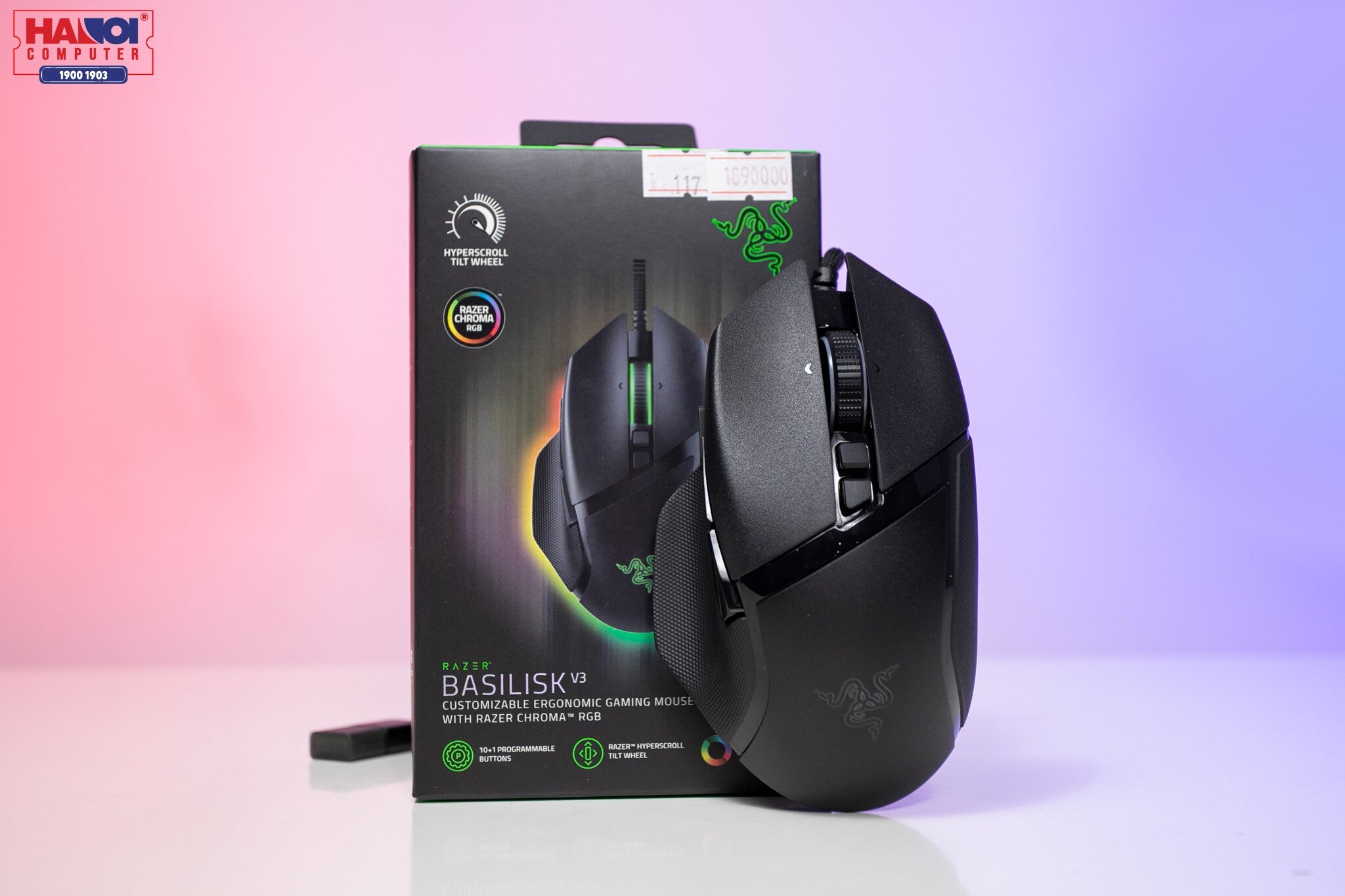 Chuột Razer Basilisk V3 (RZ01-04000100-R3M1) 1