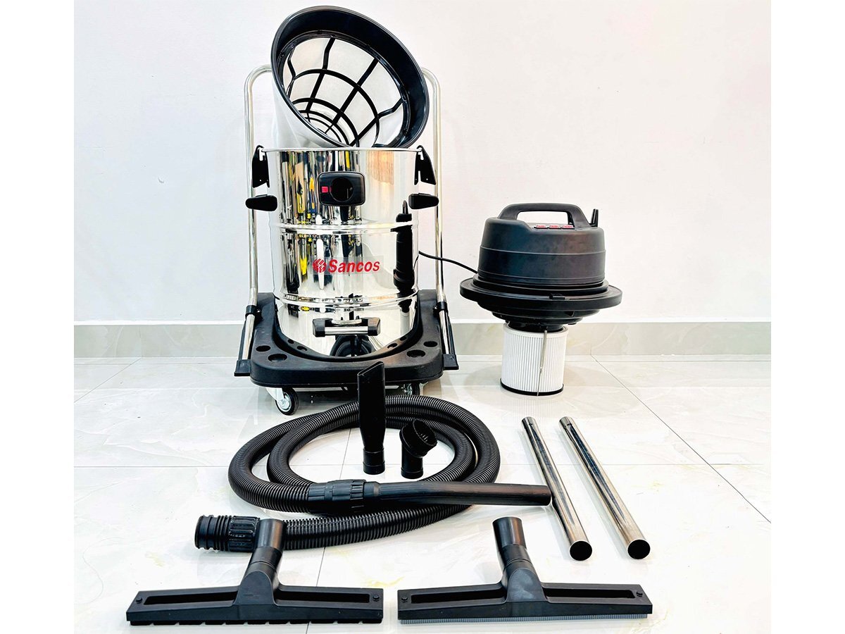 Bộ phụ kiện của máy hút bụi công nghiệp Sancos 3238W Máy hút bụi công nghiệp Sancos 3238W