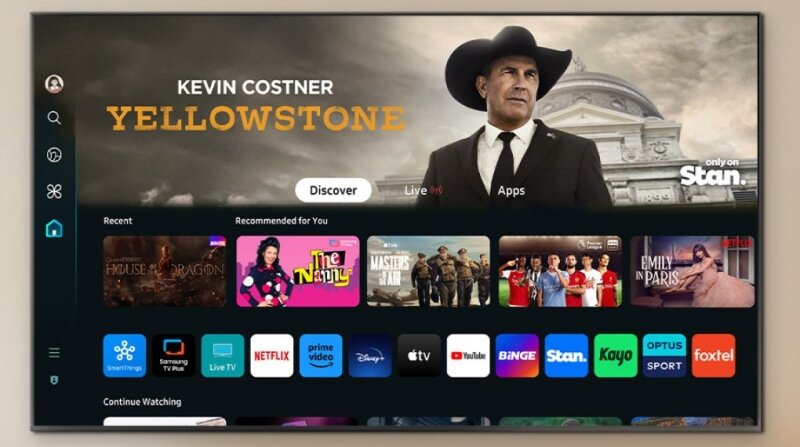 Tivi Samsung 55S90D - Hòa nhịp giải trí với hình ảnh và âm thanh đỉnh cao