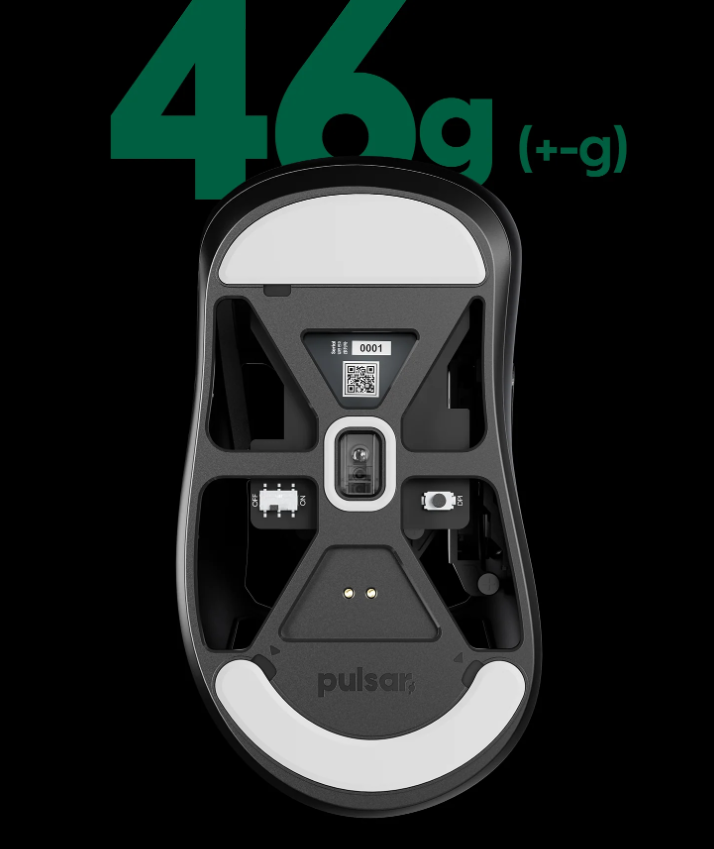 Chuột Gaming không dây Pulsar Feinmann F01 Wireless Magnesium mouse First Edition Black [LTD 5000] 7