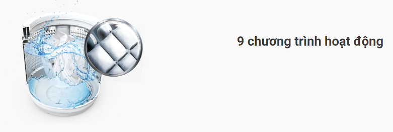 Máy giặt Aqua 11.0kg AQW-FW110FT | Trang bị nhiều chương trình hoạt động 