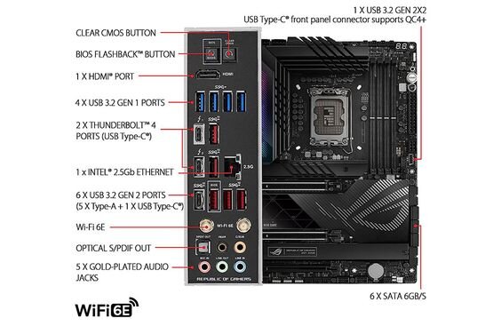 Asus ROG Maximus Z790 Hero - hình 4