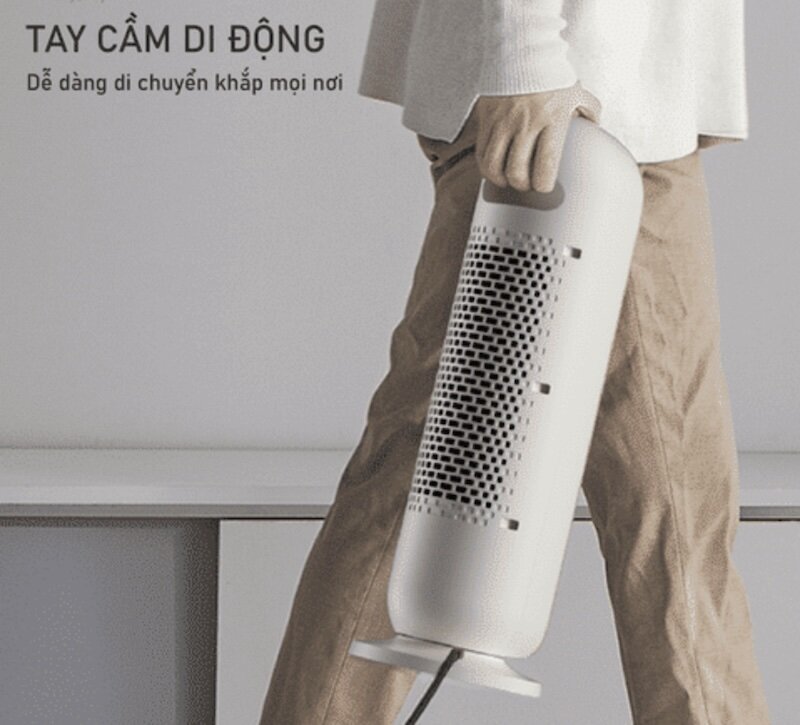 Chức năng của quạt sưởi gốm Bear DNQ-C20H5 (Ảnh: bearvietnam).