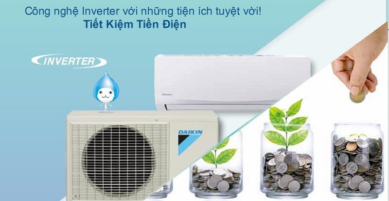 Điều hòa Daikin 1 chiều Inverter FTKQ25SVMV 9000BTU