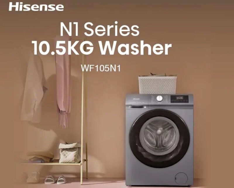 Máy giặt Hisense Inverter 10.5kg WF105N1