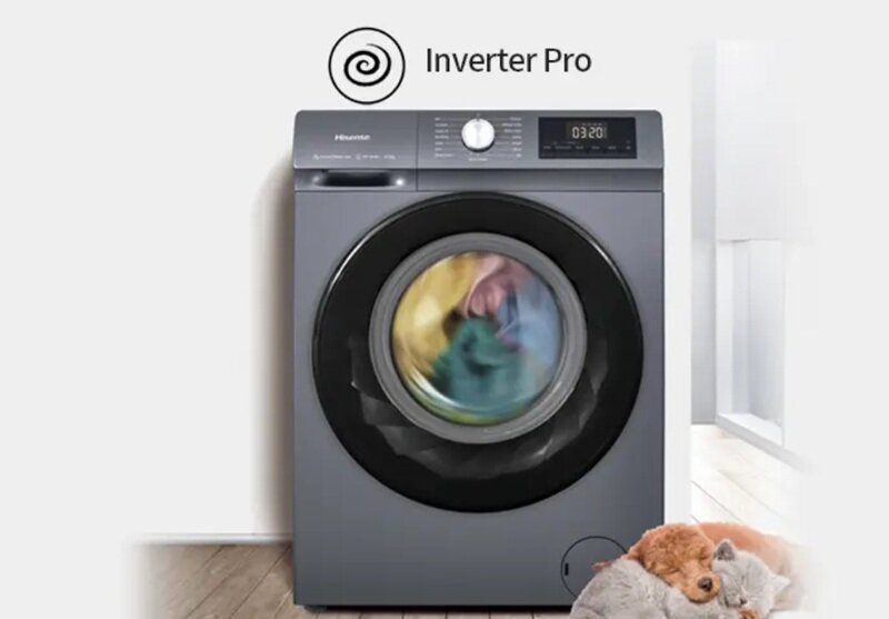 Máy giặt Hisense Inverter 10.5kg WF105N1