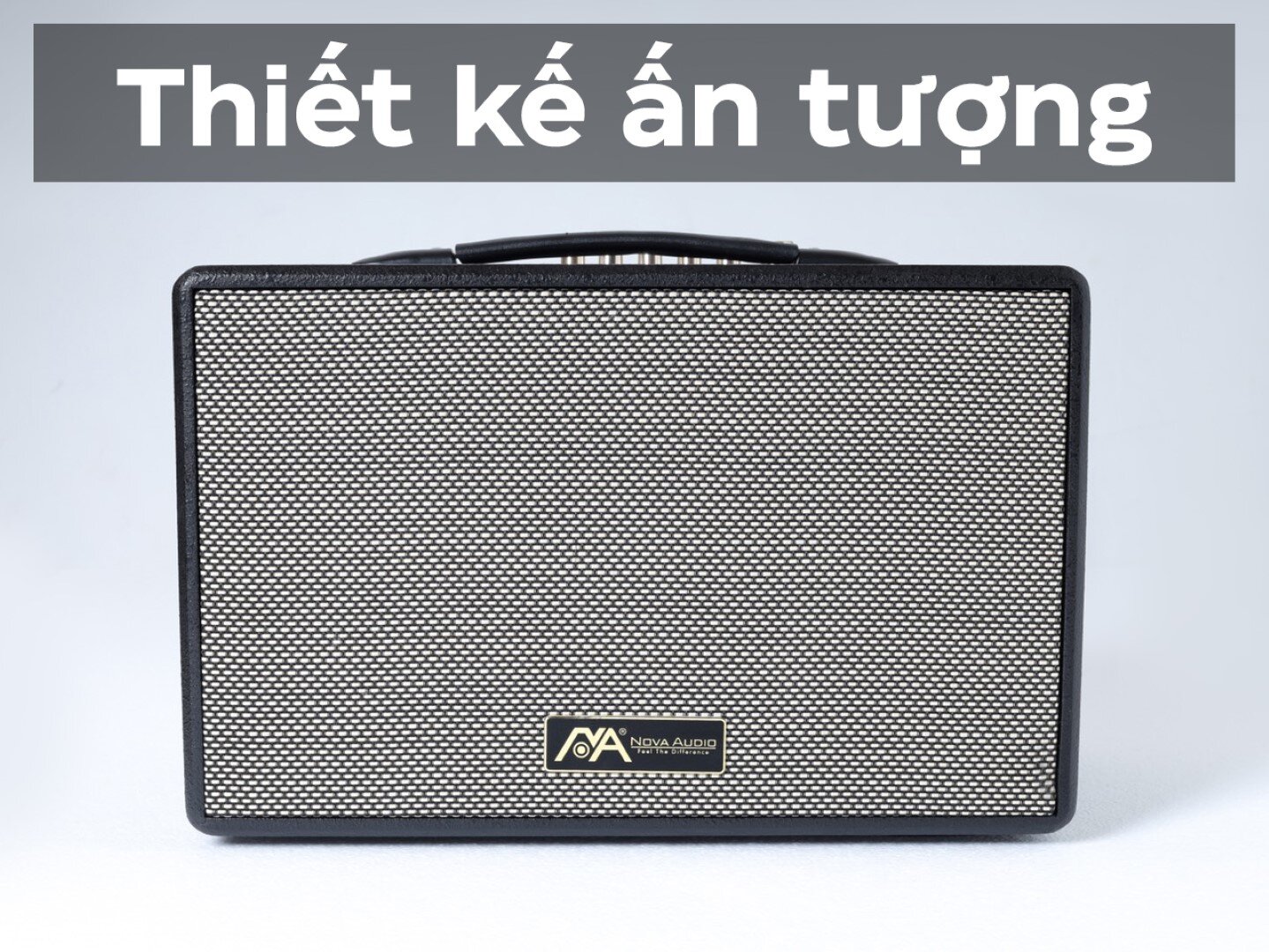 Loa karaoke di động Nova Audio NV-300 Platinum - Màu đen