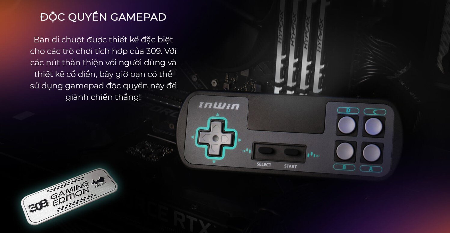 Vỏ Case Inwin 309 Gaming Edition (Mid Tower)