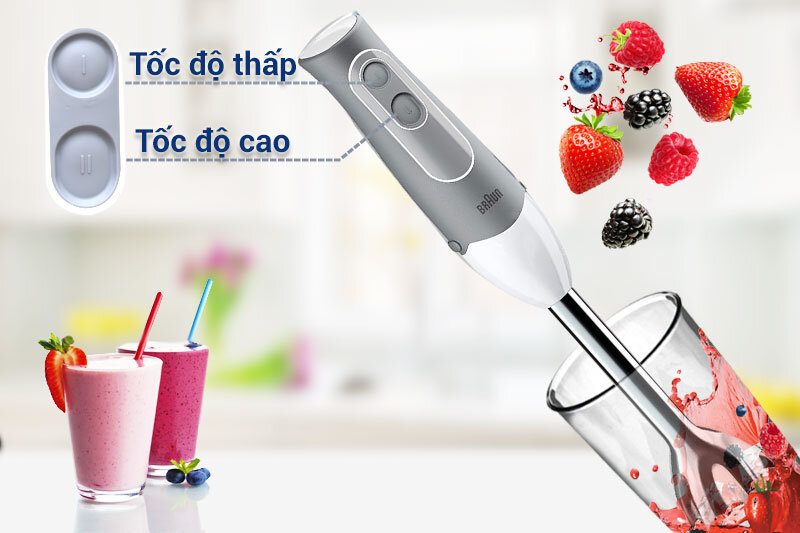Máy xay sinh tố cầm tay Braun MQ 500 Soup Máy xay sinh tố cầm tay Braun MQ 500 Soup