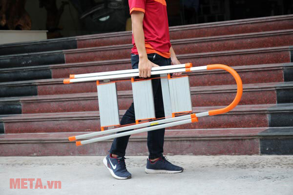 Thang nhôm ghế bản to 3 bậc Advindeq ADS-703