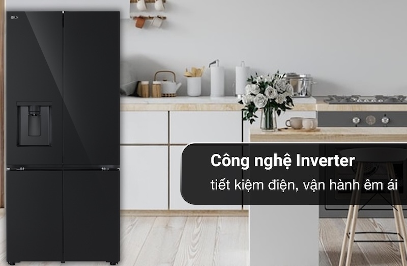 Tủ lạnh LG Multi Door Inverter 617 lít LFD61BLGA 3 Tủ lạnh LG Multi Door Inverter 617 lít LFD61BLGA được trang bị công nghệ hiện đại