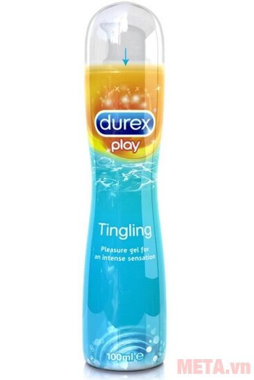 Gel bôi trơn làm mát Durex Play Tingling 100ml