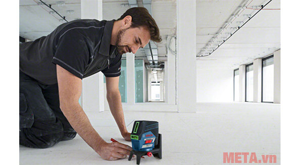 Máy cân mực laser Bosch GCL 2-50 CG tia xanh