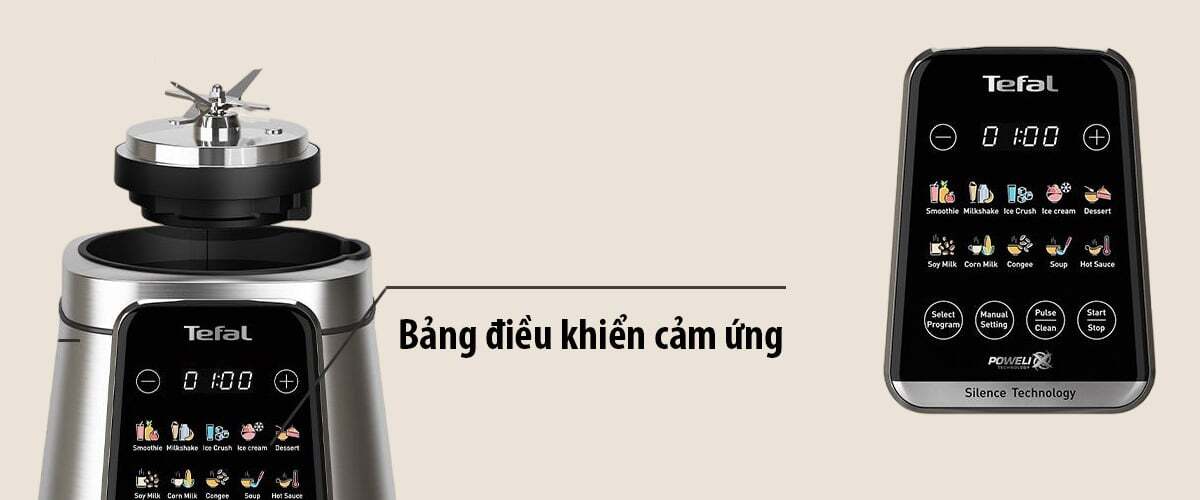 Máy có bảng điều khiển cảm ứng Máy có bảng điều khiển cảm ứng