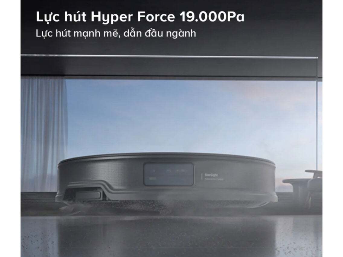 Robot hút bụi lau nhà cung cấp lực hút mạnh mẽ Robot hút bụi lau nhà