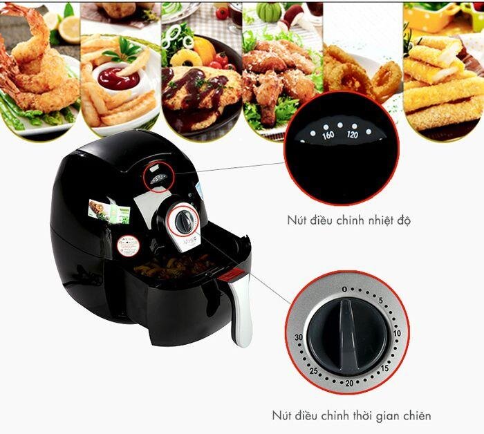Nồi chiên không dầu Magic 2,2L A-71 Nồi chiên không dầu Magic 2,2L A-71