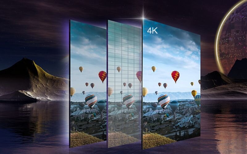 Chuẩn 4K mang đến hình ảnh rõ nét và chân thực