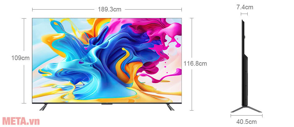 Tivi TCL QLED 4K 85 inch 85C645